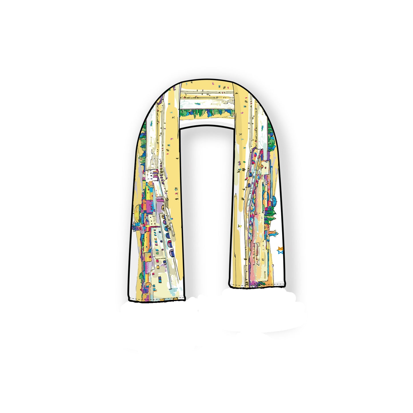 From the Depths Jerusalem Sweater Scarf
