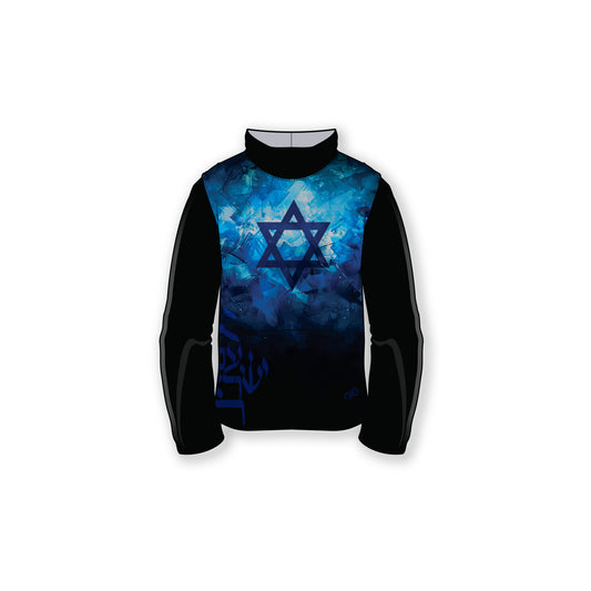 Am Yisrael Chai - Ice Glass Women's Cowlneck