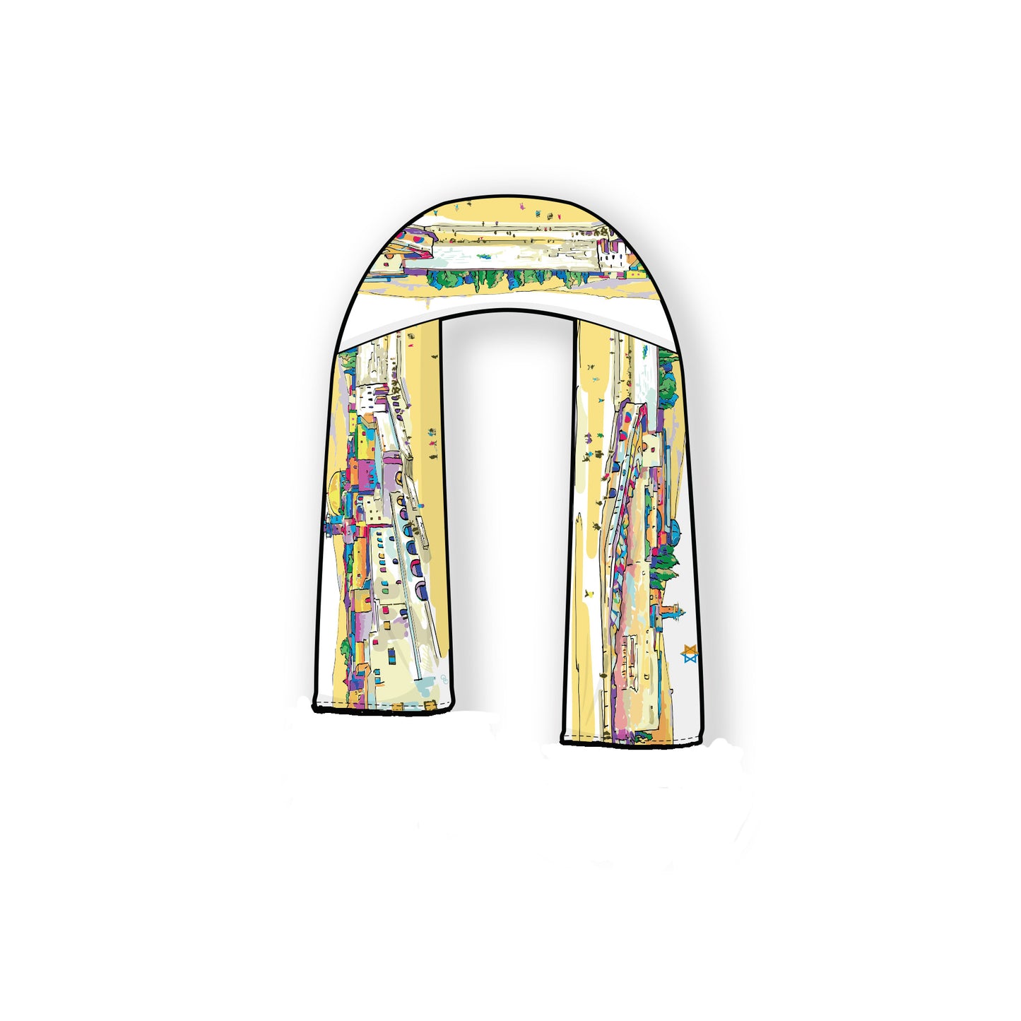 From the Depths Jerusalem Sweater Scarf