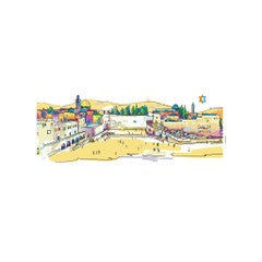 From the Depths Silky Chiffon Jerusalem Scarf