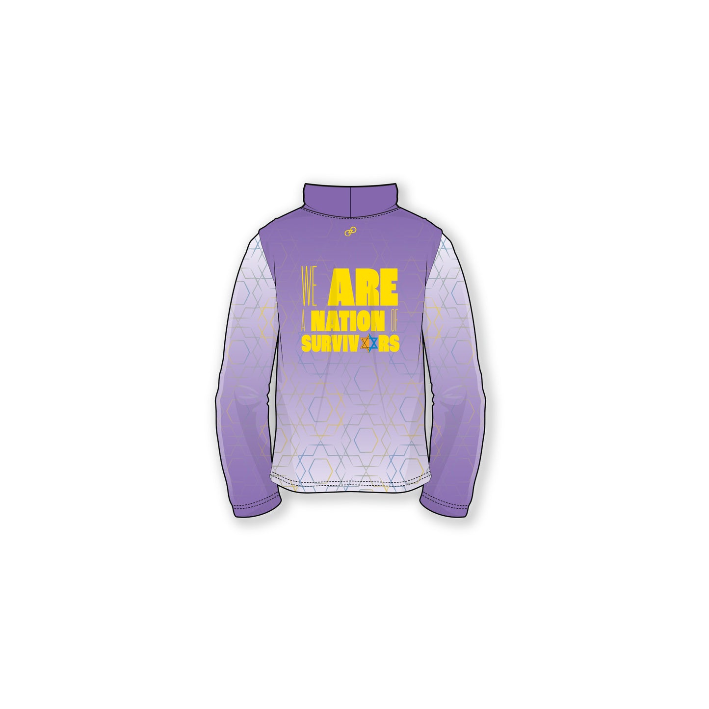 From the Depths - We are a Nation Women's Lavender Cowl Neck