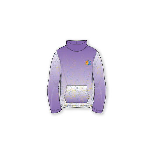 From the Depths - We are a Nation Women's Lavender Cowl Neck